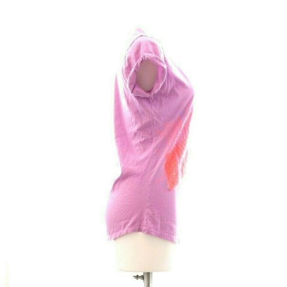 Nike M Purple Swirl Athletic Cut Graphic Tee - Picture 5 of 8